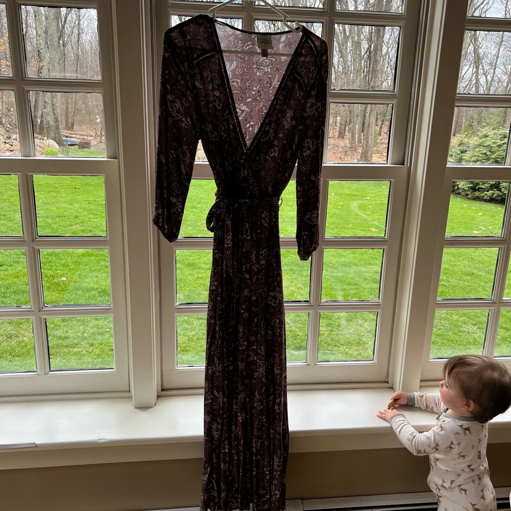 Elegant Floral Maxi Dress